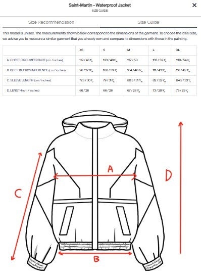 1FL0401-043 [FLOTTE] Saint-Martin - Waterproof Jacket Prune - Tartan Rose #24007 (EU)