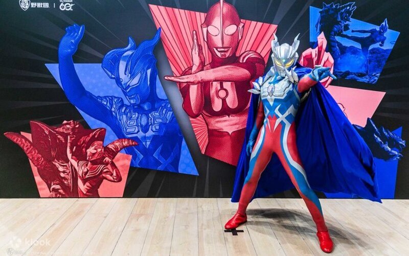 超人力霸王氣墊遊樂園 合照區