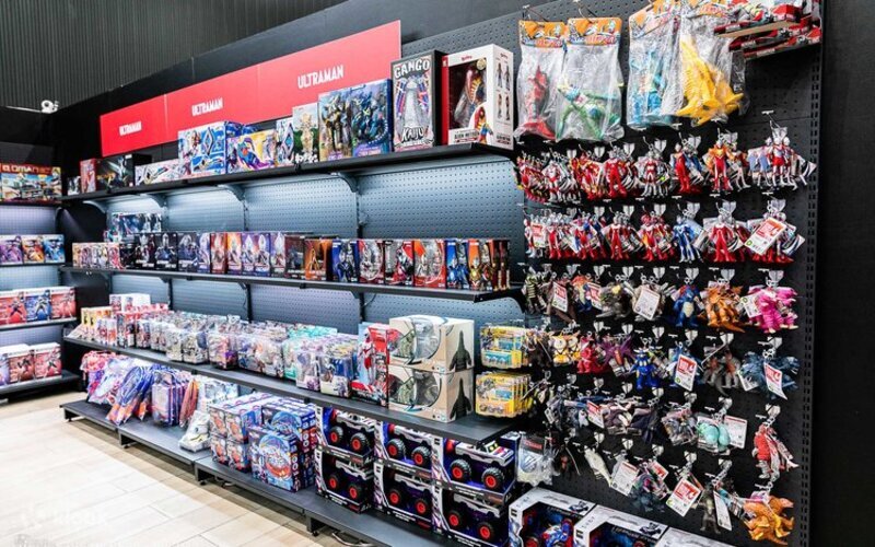 超人力霸王氣墊遊樂園 商品區