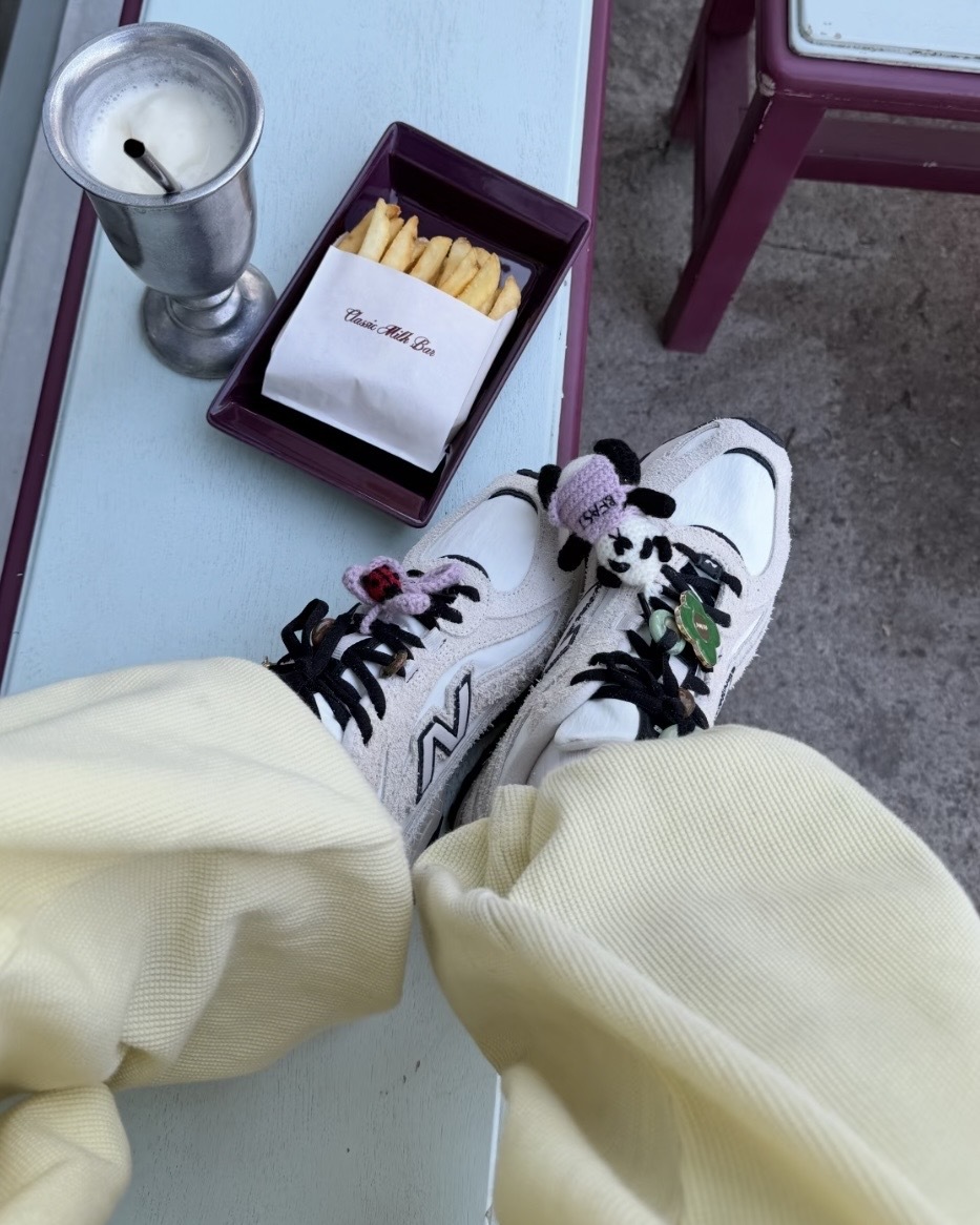 NEW BALANCE 204L X BEAST 野獸派 NB 春日系列 奶油白黑 米灰 米白 熊貓 花朵 配飾 男女鞋 U204L4RO / 預購