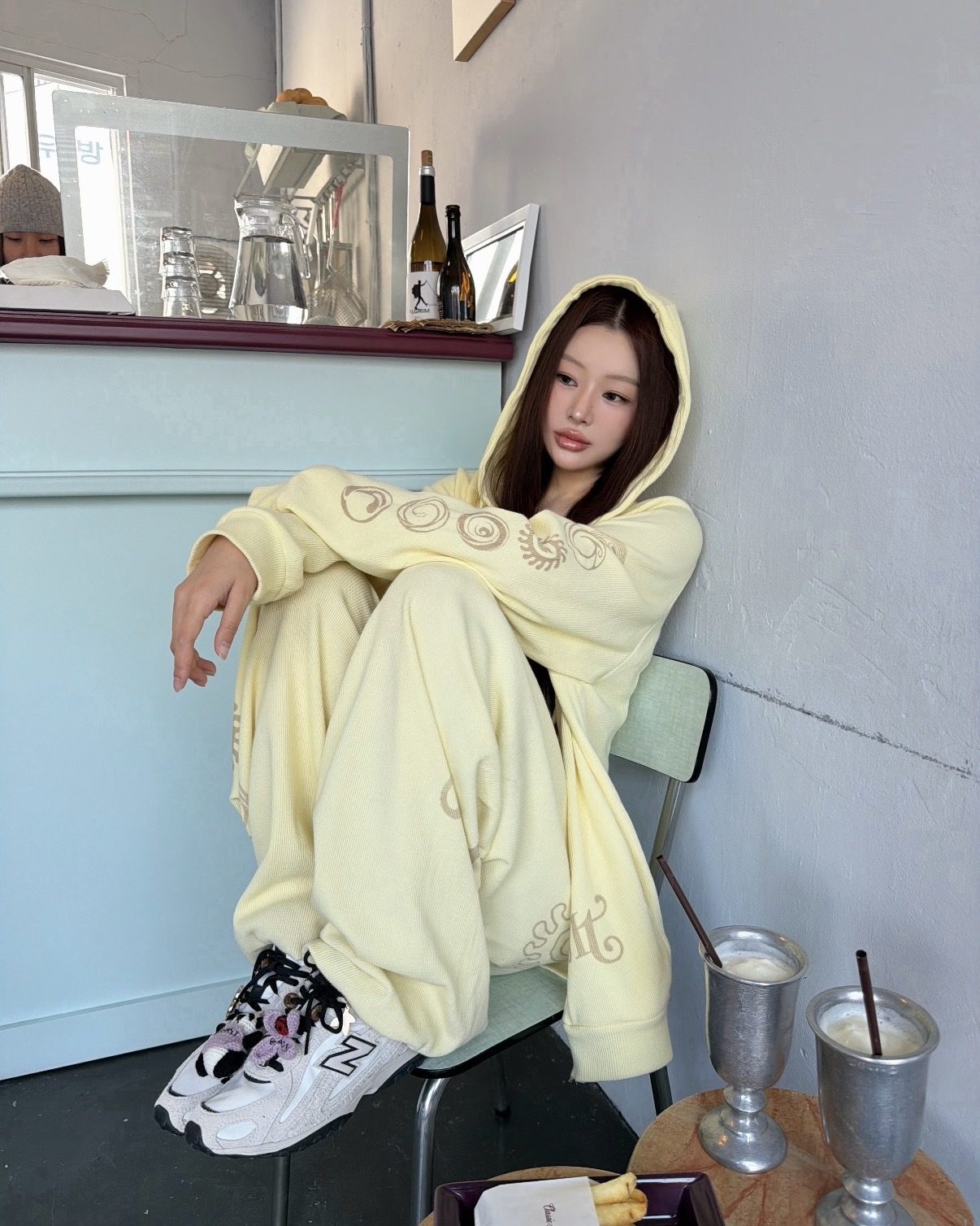 NEW BALANCE 204L X BEAST 野獸派 NB 春日系列 奶油白黑 米灰 米白 熊貓 花朵 配飾 男女鞋 U204L4RO / 預購