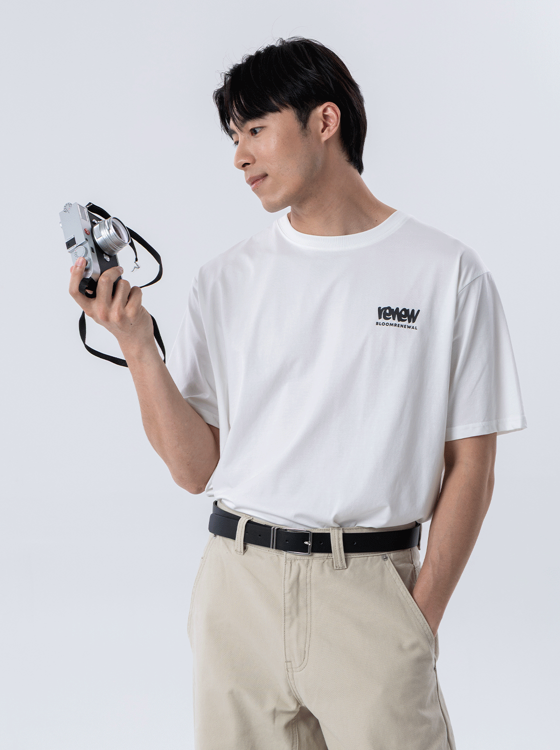 新生花朵發泡印花TEE