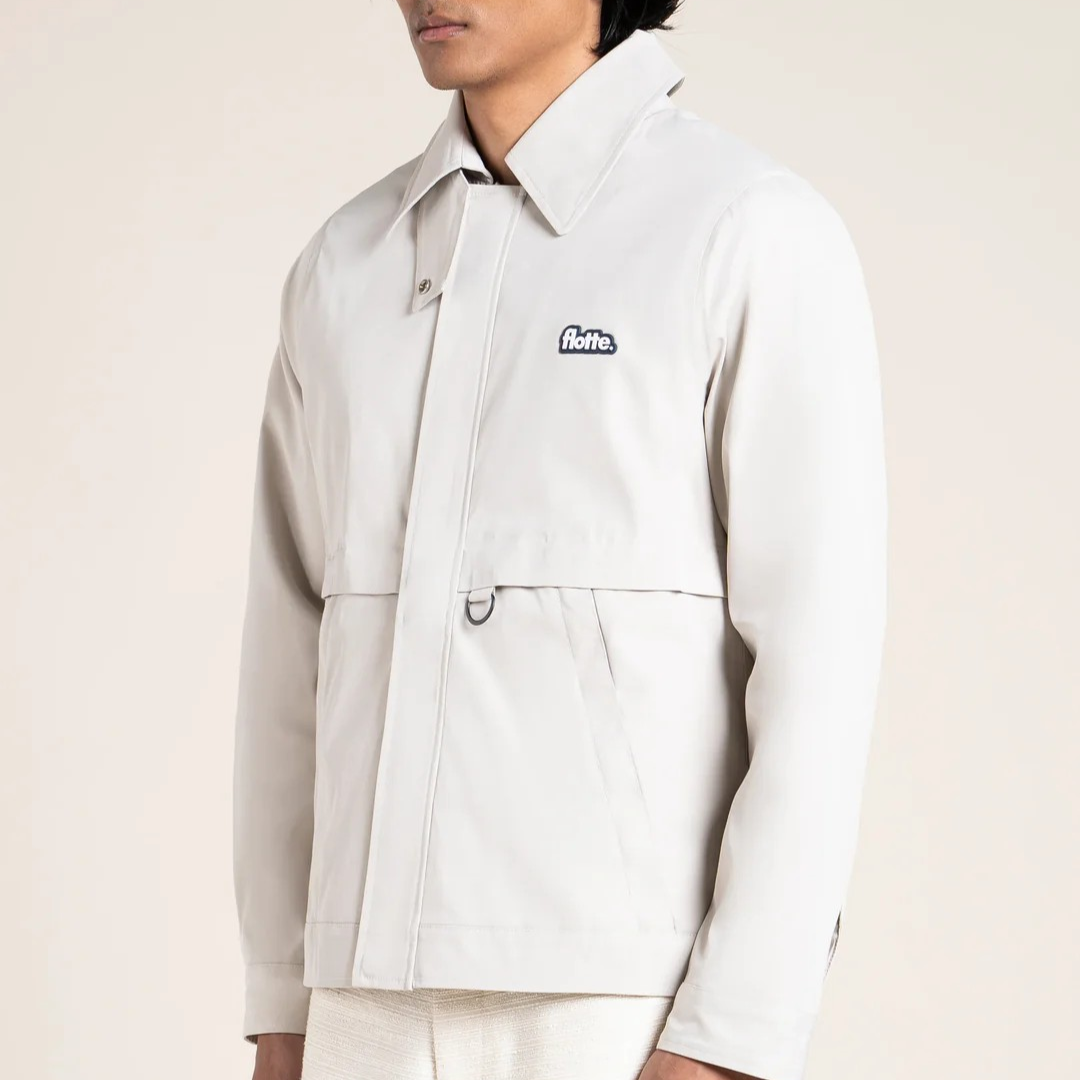 1FL0401-009 [FLOTTE] Ambroise - Waterproof Jacket Chalk #26001 (EU)