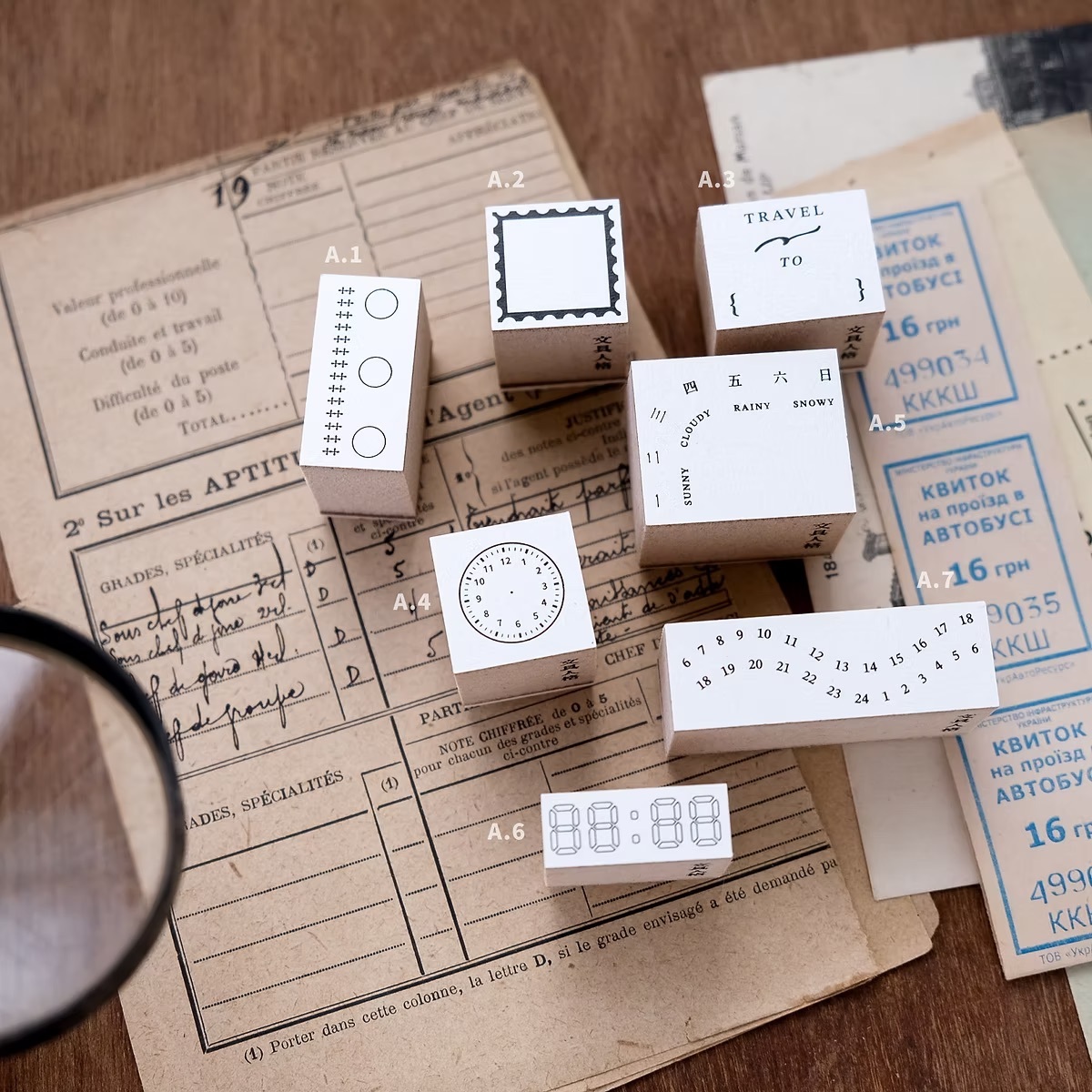 文具人格｜A系列印章