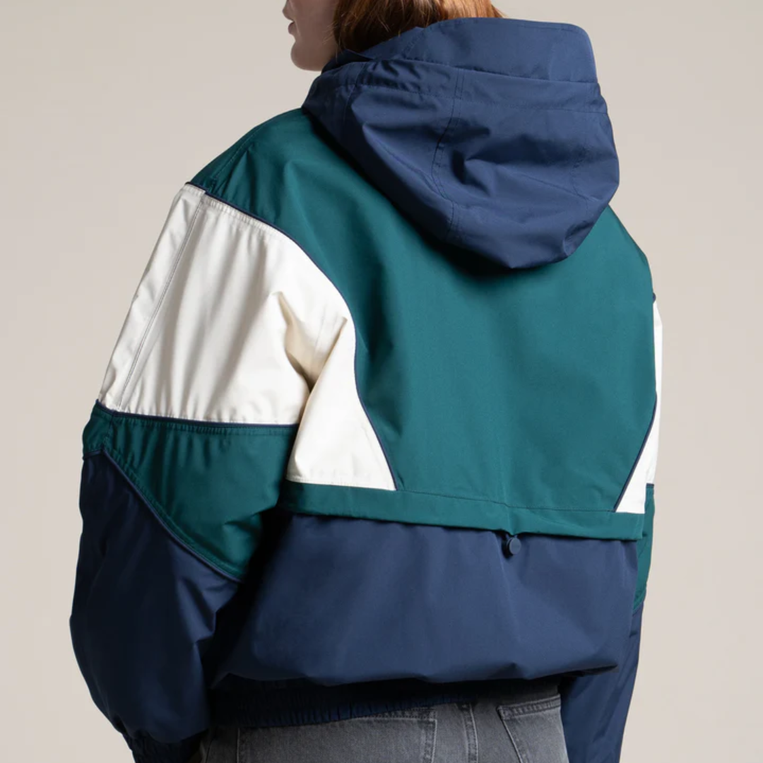 1FL0401-042 [FLOTTE] Saint-Martin - Waterproof Jacket Sapin - Indigo #24007 (EU)