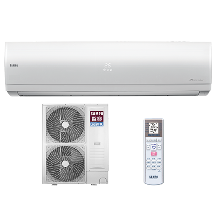 SAMPO 聲寶 20-25坪 時尚NF系列 變頻(冷暖)一對一冷氣(AU-NF140DC1+AM-NF140DC1)