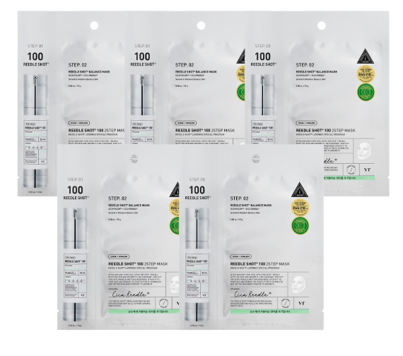 XM037 VT 微針精華100 2 STEP面膜 EXP: 31/5/2028 (一套5片)