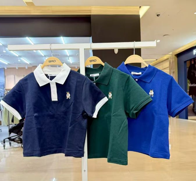 韓國代購 SPAO 經典polo TOP  SPHWF24G50