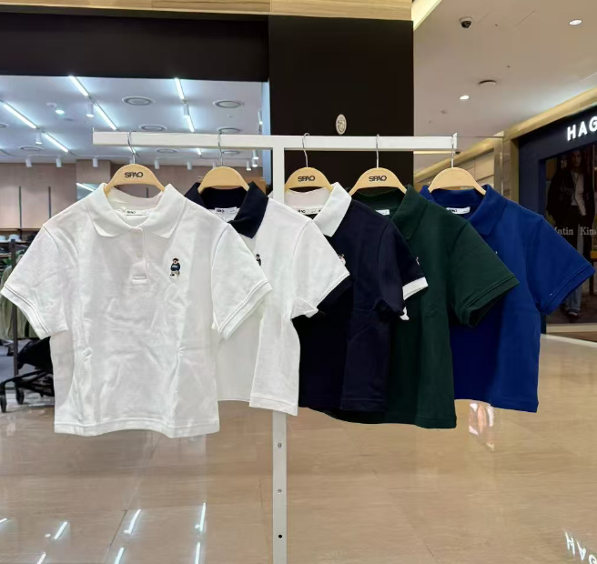 韓國代購 SPAO 經典polo TOP  SPHWF24G50