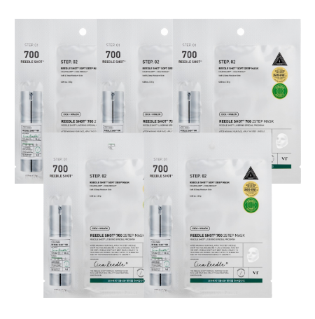 XM039 VT 微針精華700 2 STEP 面膜 EXP: 30/4/2028 (一套5片)