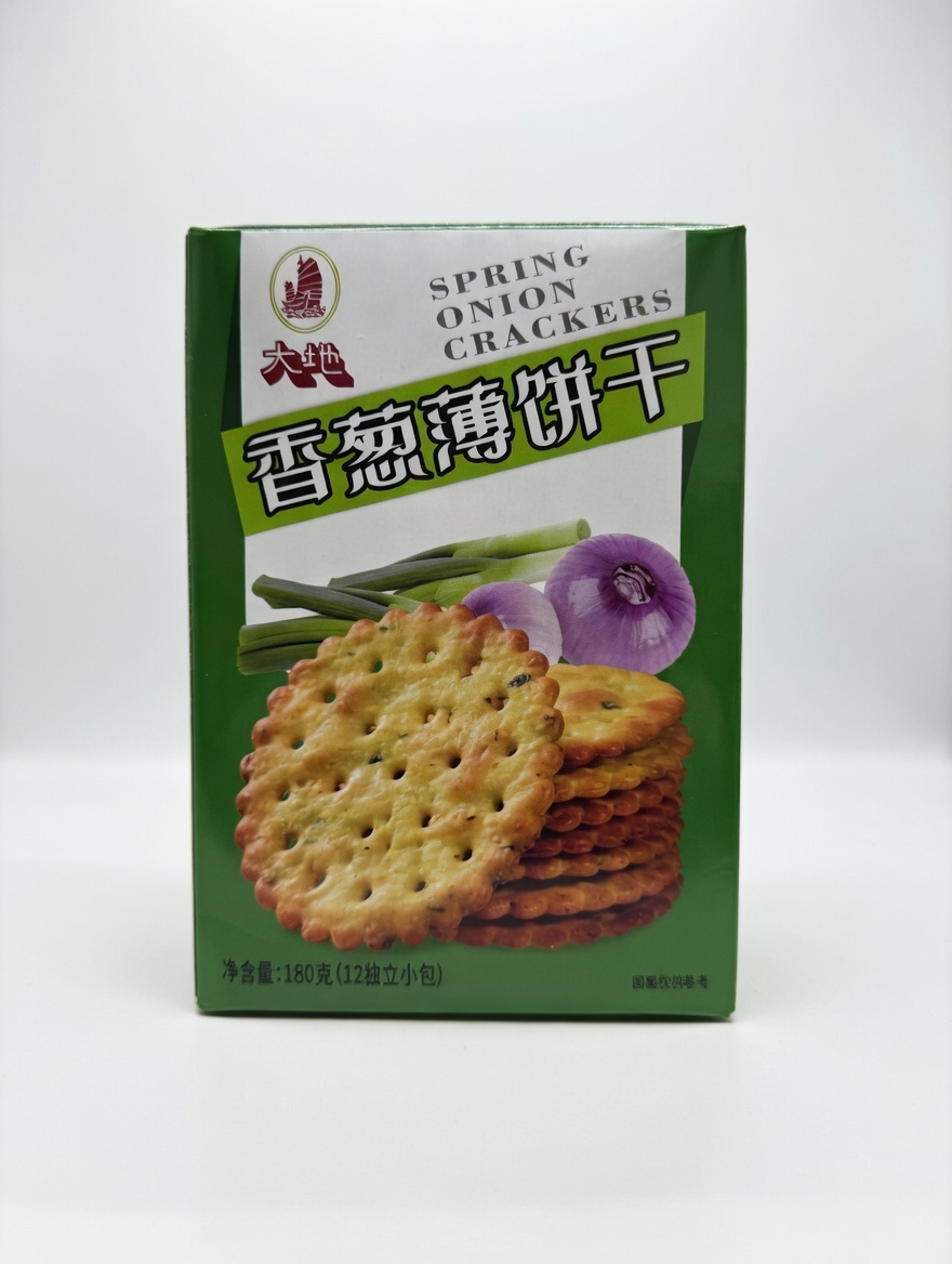 大地食品 彩盒庄香蔥薄餅