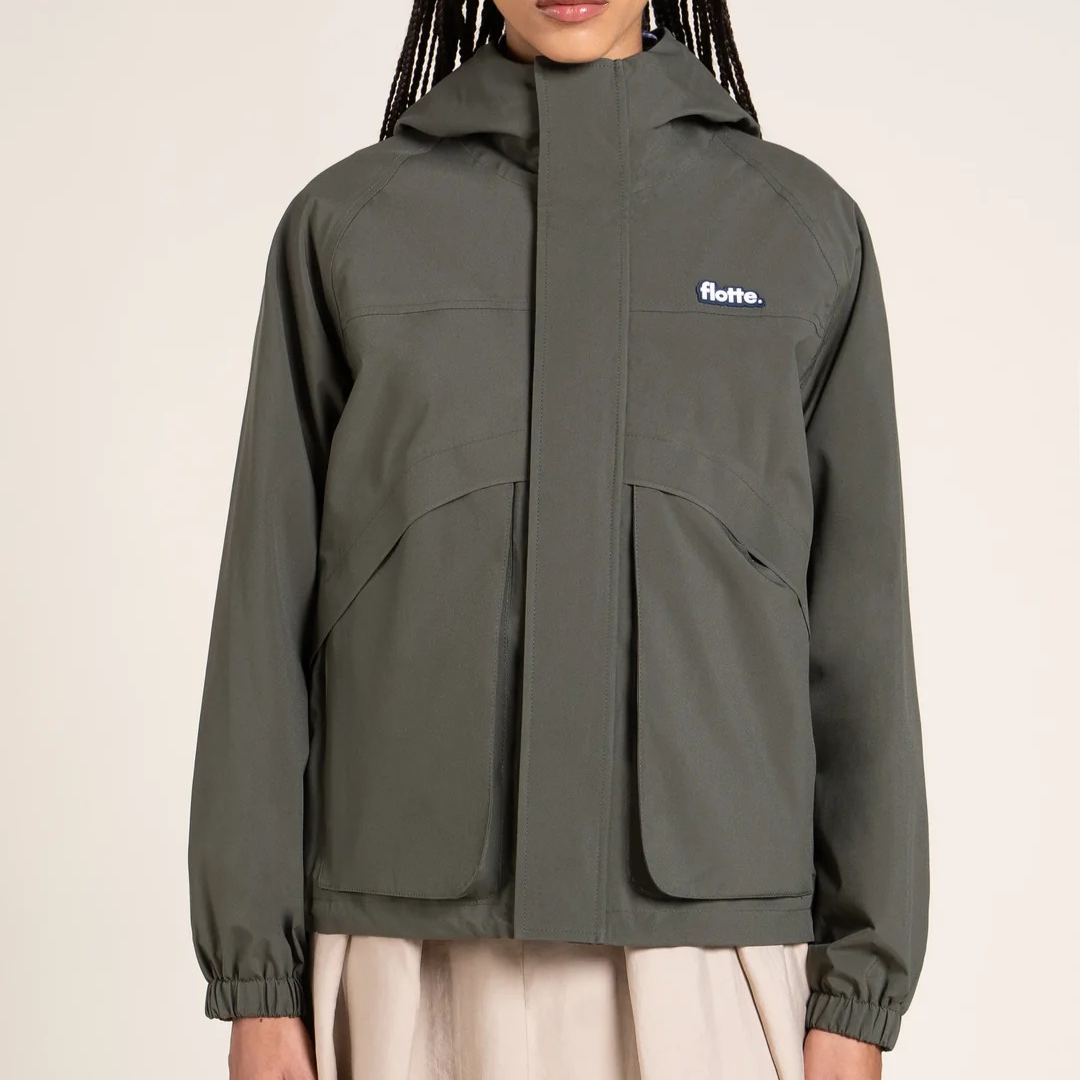 1FL0401-012 [FLOTTE] Breguet - Waterproof Jacket Khaki #26024 (EU)