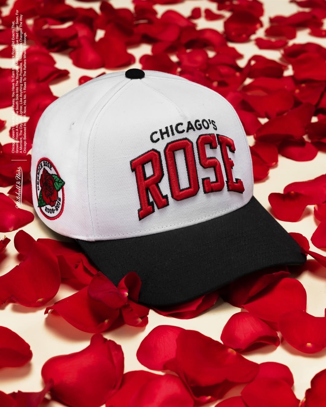 NBA帽子 Derrick Rose 芝加哥公牛 #1 球衣退休 紀念 老帽 M&N 可調式 全新