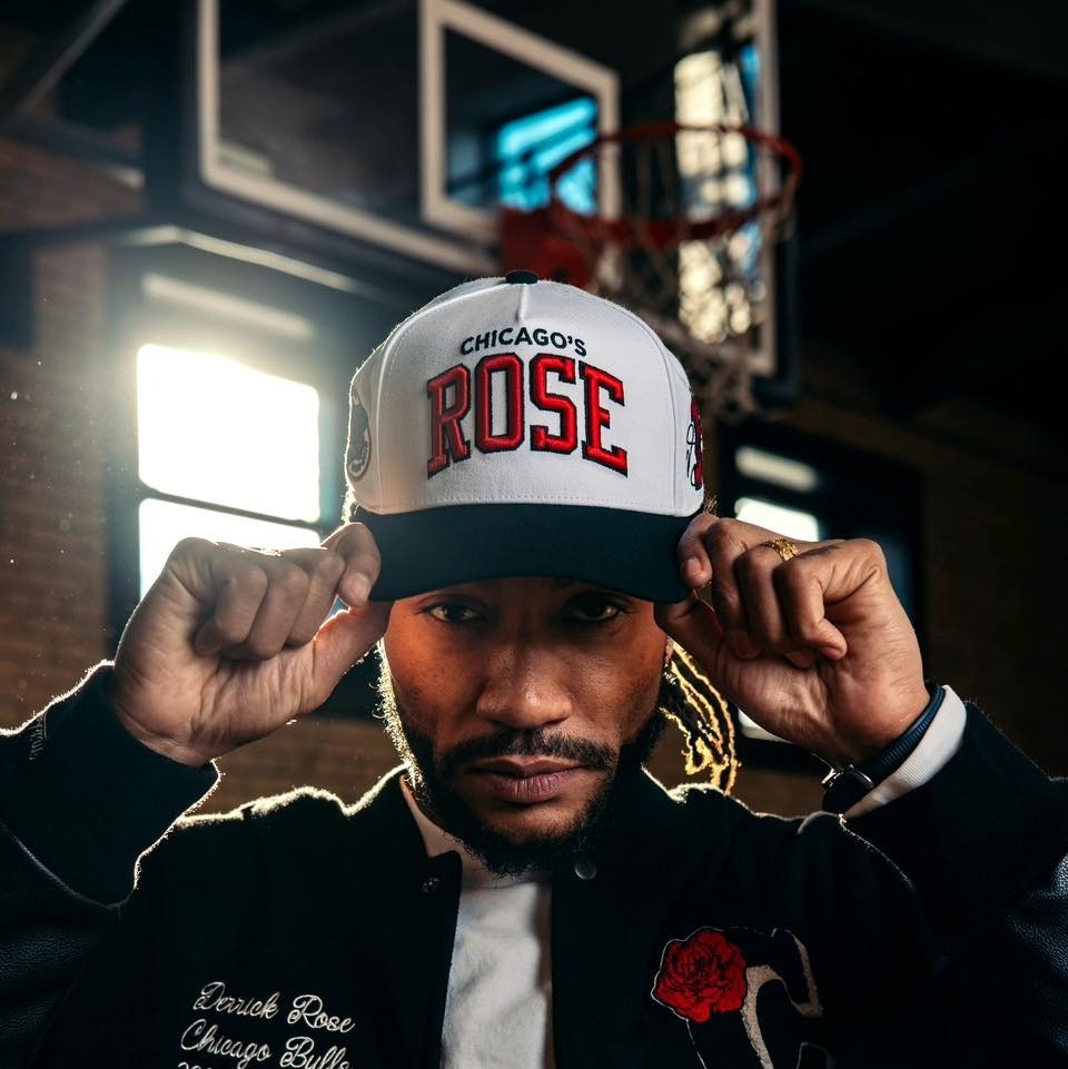 NBA帽子 Derrick Rose 芝加哥公牛 #1 球衣退休 紀念 老帽 M&N 可調式 全新