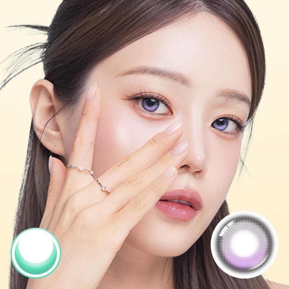 [aespa Karina同款][散光] Lenbling Eye Only 1 Month Pureble｜月拋散光彩妝隱形眼鏡｜每盒2片