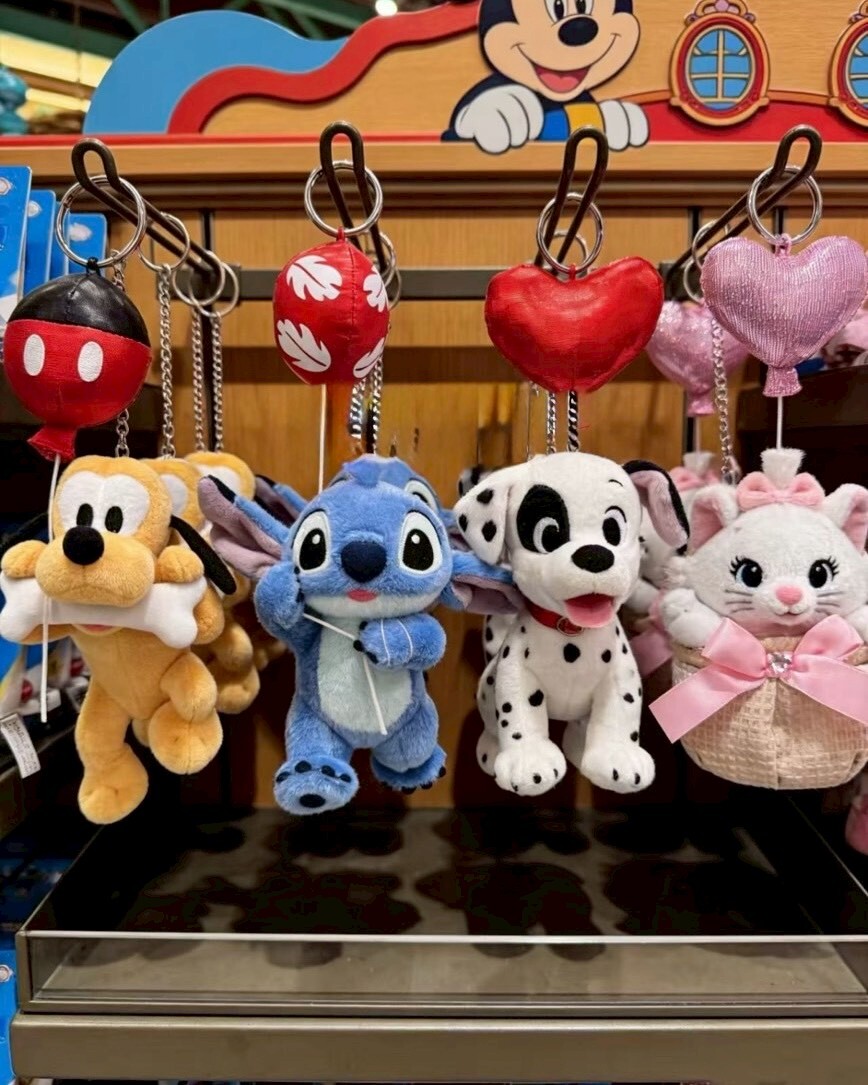 <官方正版>日本 DISNEY 迪士尼 氣球系列 毛絨吊飾 娃娃 共5款