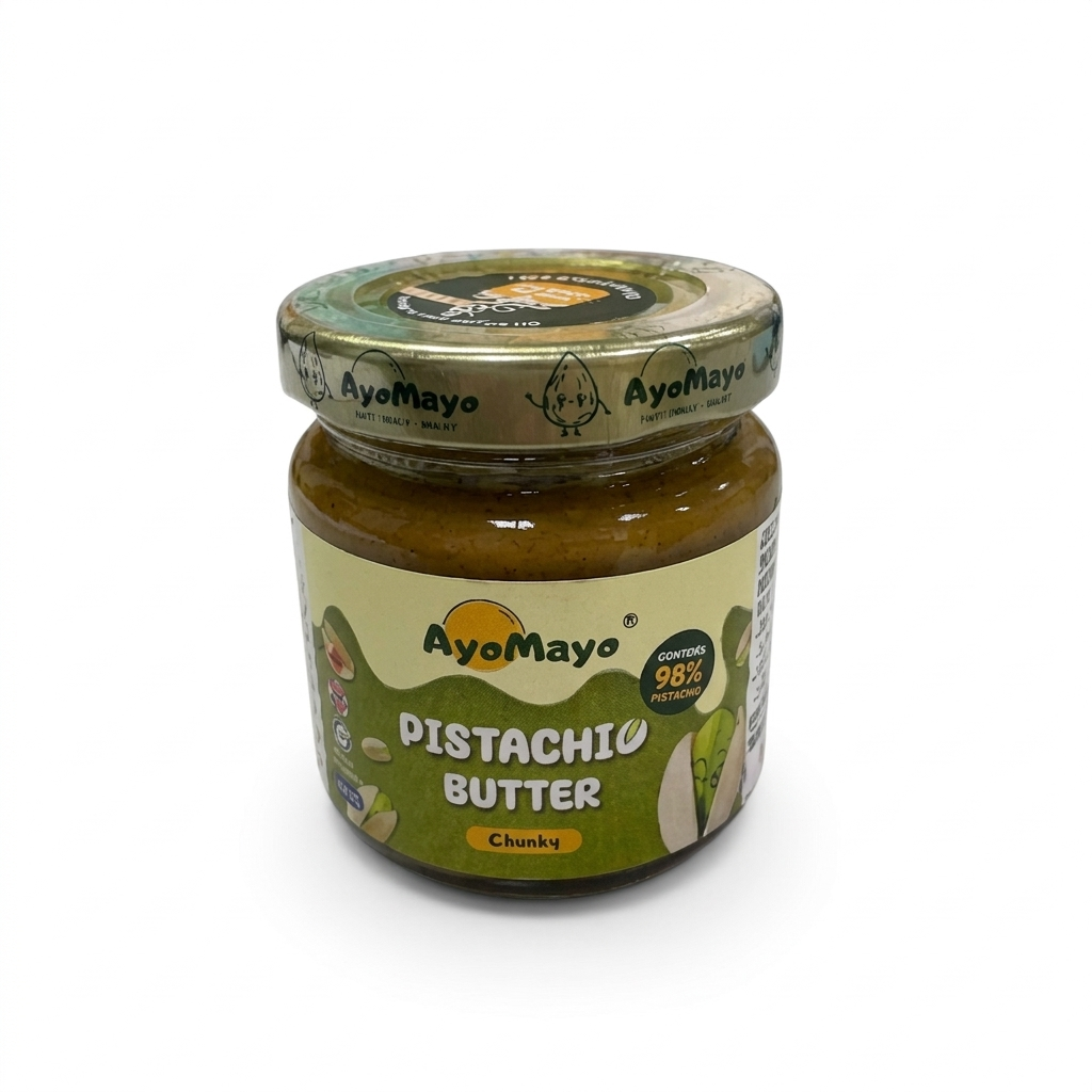[ 嚴選餡料 ]AyoMayo開心果醬 -顆粒  原裝90克