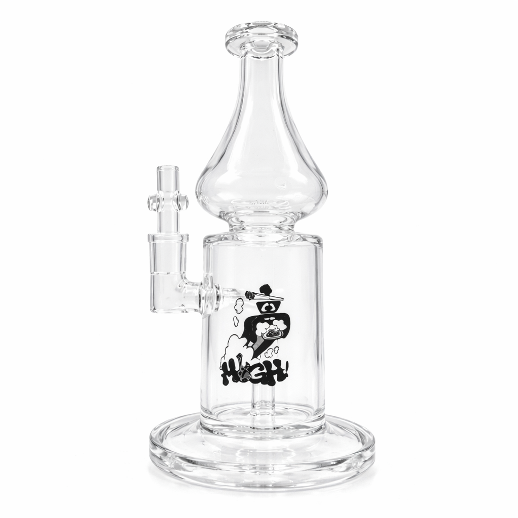 🇹🇭Mr.High 高先生 - Helix Glass Bong 渦流玻璃水煙壺 (23CM)