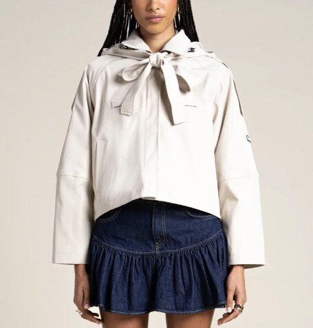 1FL0401-045 [FLOTTE] Tuileries - Trenchcoat Short Craie #25032 (EU)