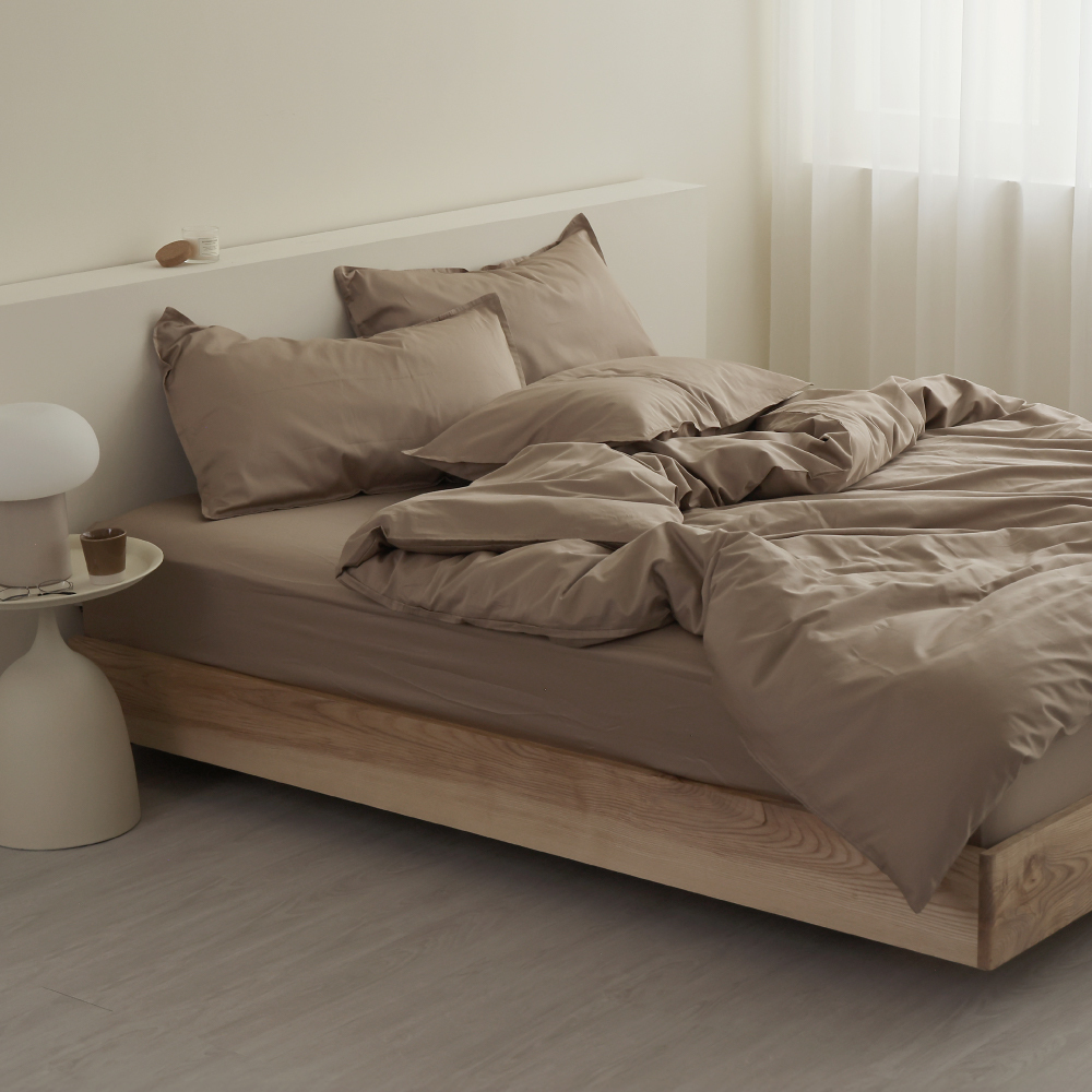 300織精梳純棉｜100%純棉｜雀木咖｜單品&床包被套組