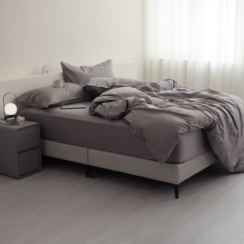 300織精梳純棉｜100%純棉｜雲羽灰｜單品&床包被套組