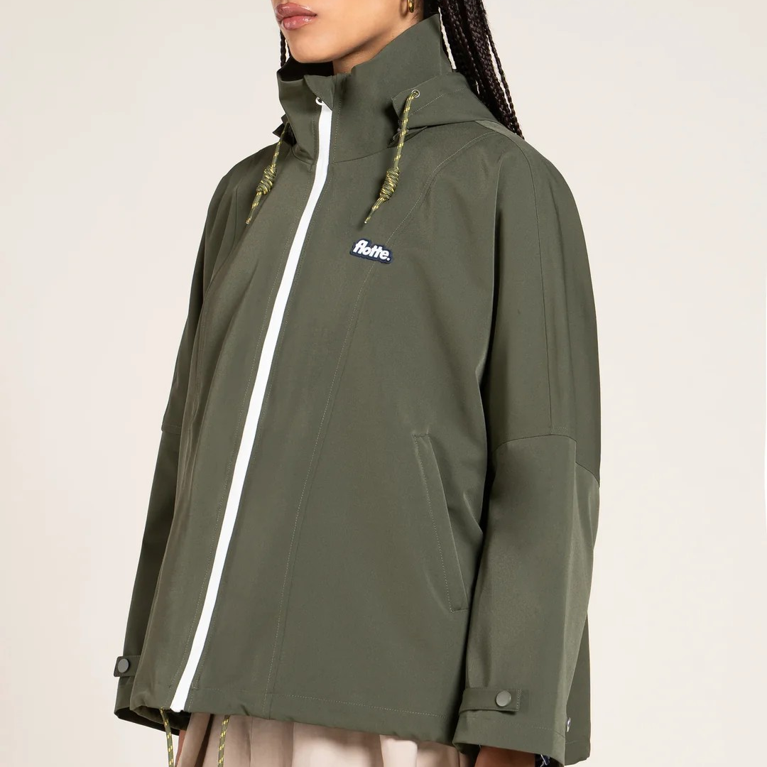 1FL0401-017 [FLOTTE] Lourmel - Waterproof Cape Kaki #26016 (EU)