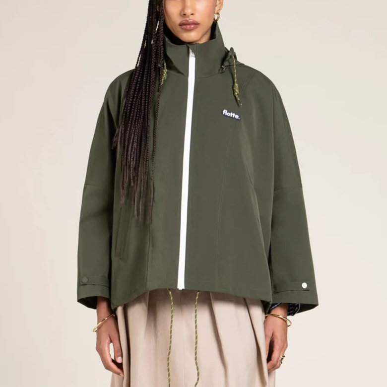 1FL0401-017 [FLOTTE] Lourmel - Waterproof Cape Kaki #26016 (EU)