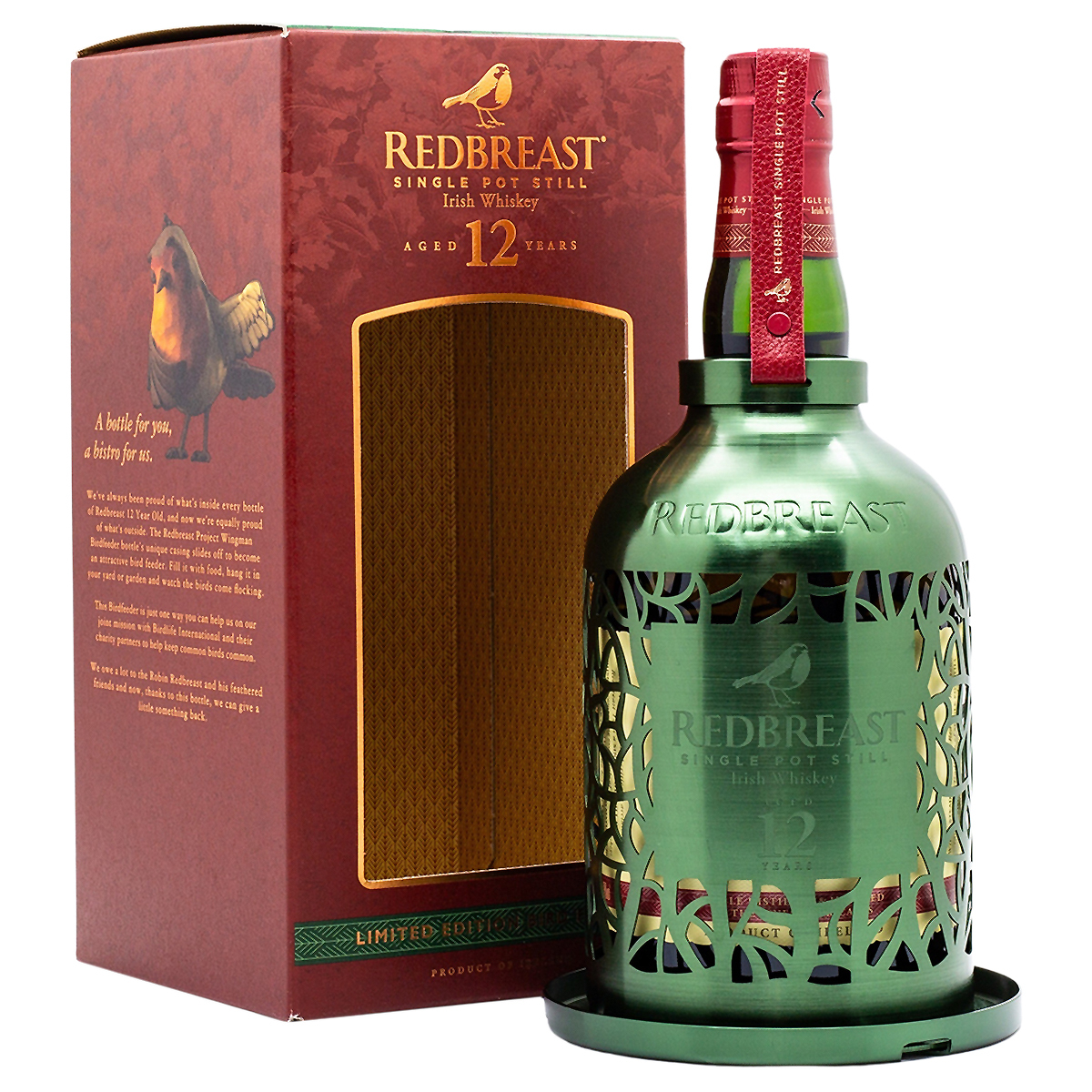 知更鳥12年限量版愛爾蘭威士忌 Redbreast 12 Years Birdfeeder Edition Single Pot Still Irish Whiskey