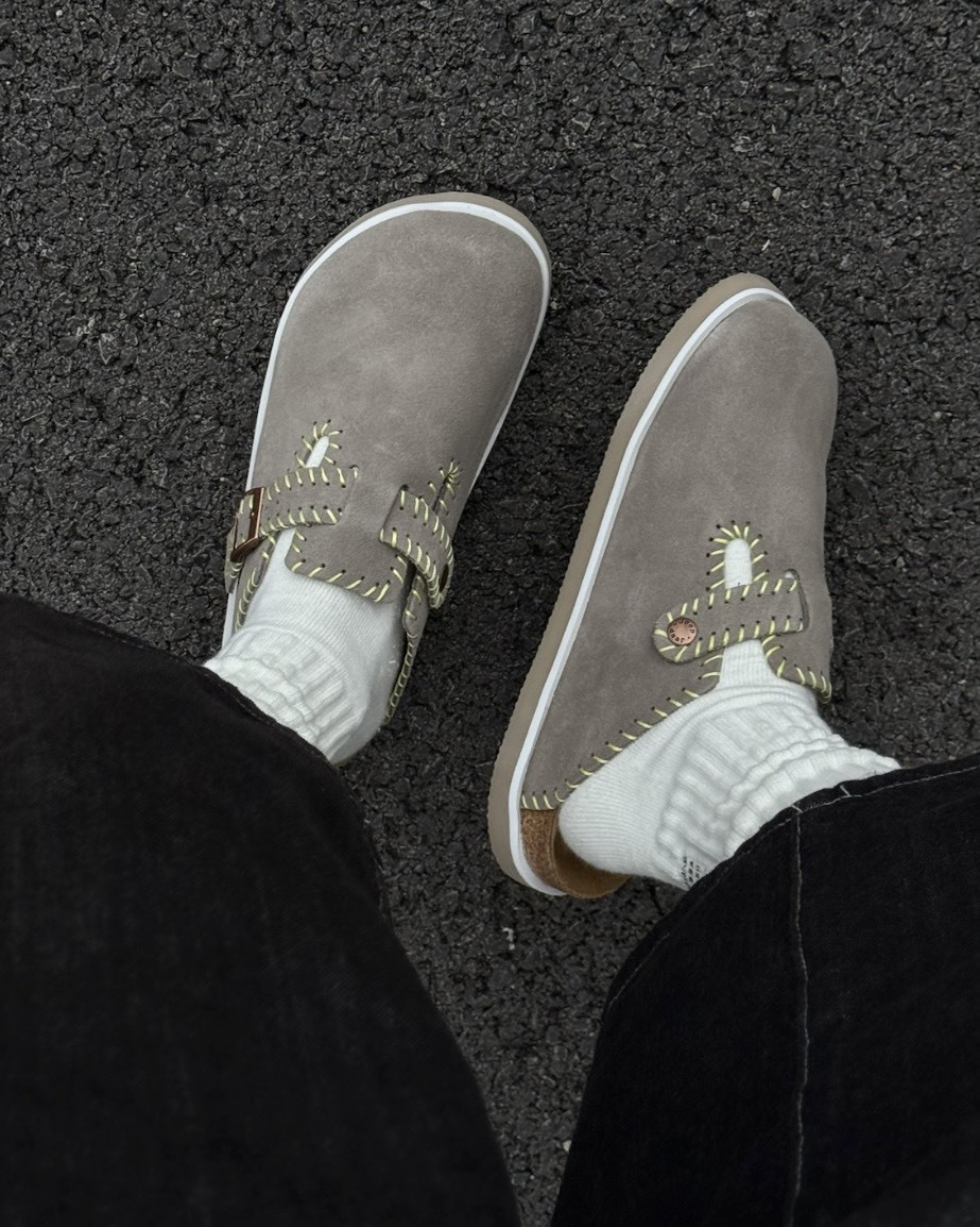 <全網最低>JEEP 吉普 勃肯 拖鞋 懶人鞋 外縫線 增高 麂皮 3色