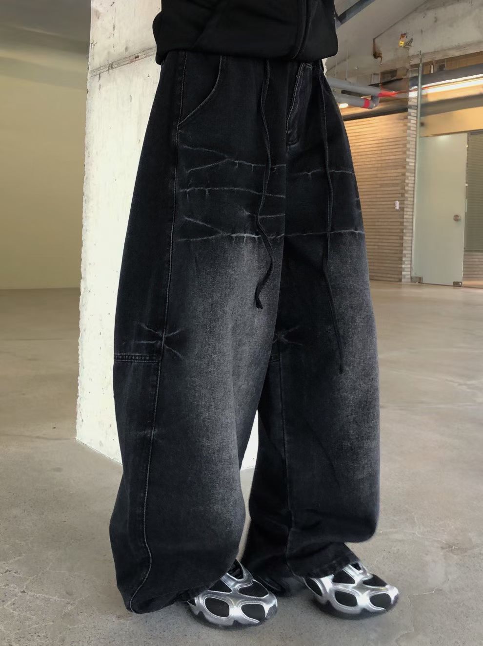 洗水鬆身牛仔褲 Weather-002J