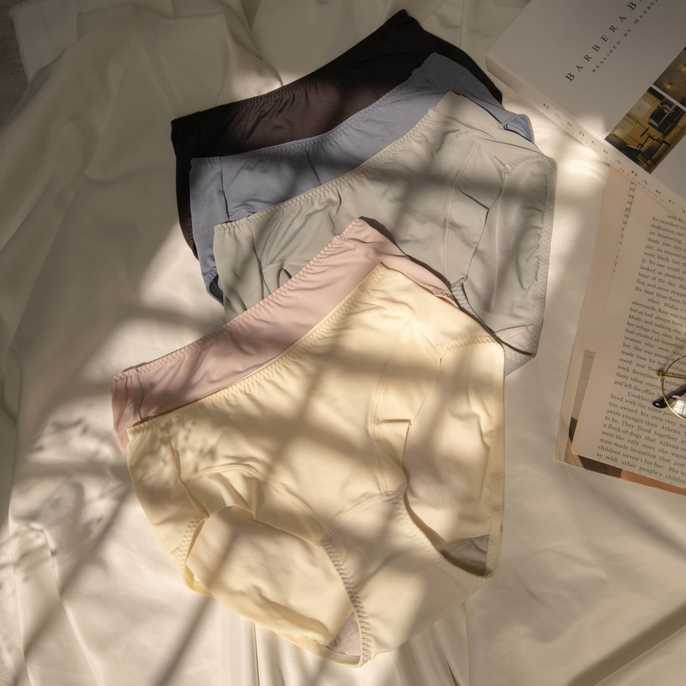 絲柔中低腰無痕內褲