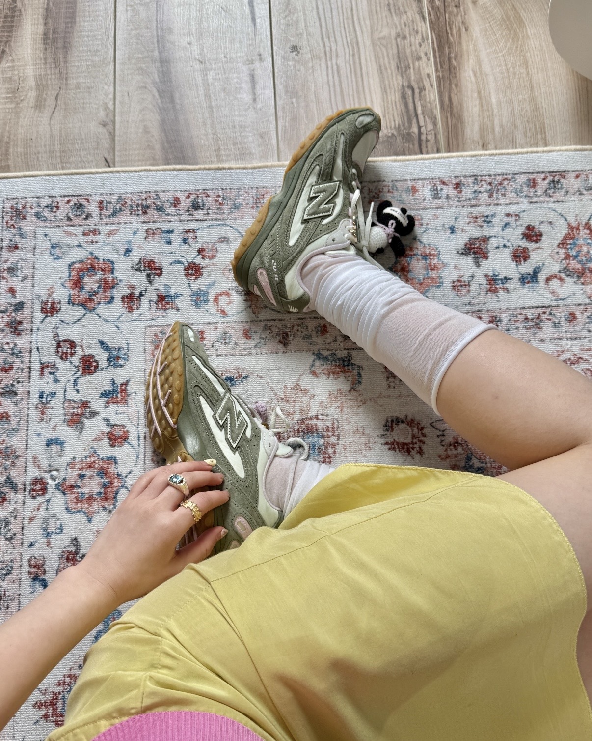 NEW BALANCE 204L X BEAST 野獸派 NB 春日系列 抹茶綠 草綠 奶油白 焦糖底 熊貓 花朵 配飾 男女鞋 U204L203 / 預購