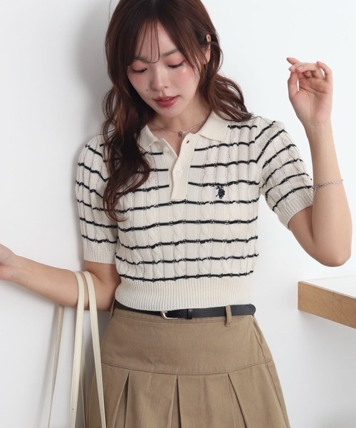 U.S. POLO ASSN. / Summer Knit Polo Shirt