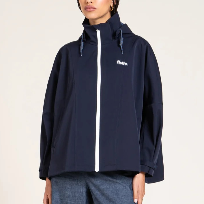 1FL0401-020 [FLOTTE] Lourmel - Waterproof Cape Indigo #26016 (EU)