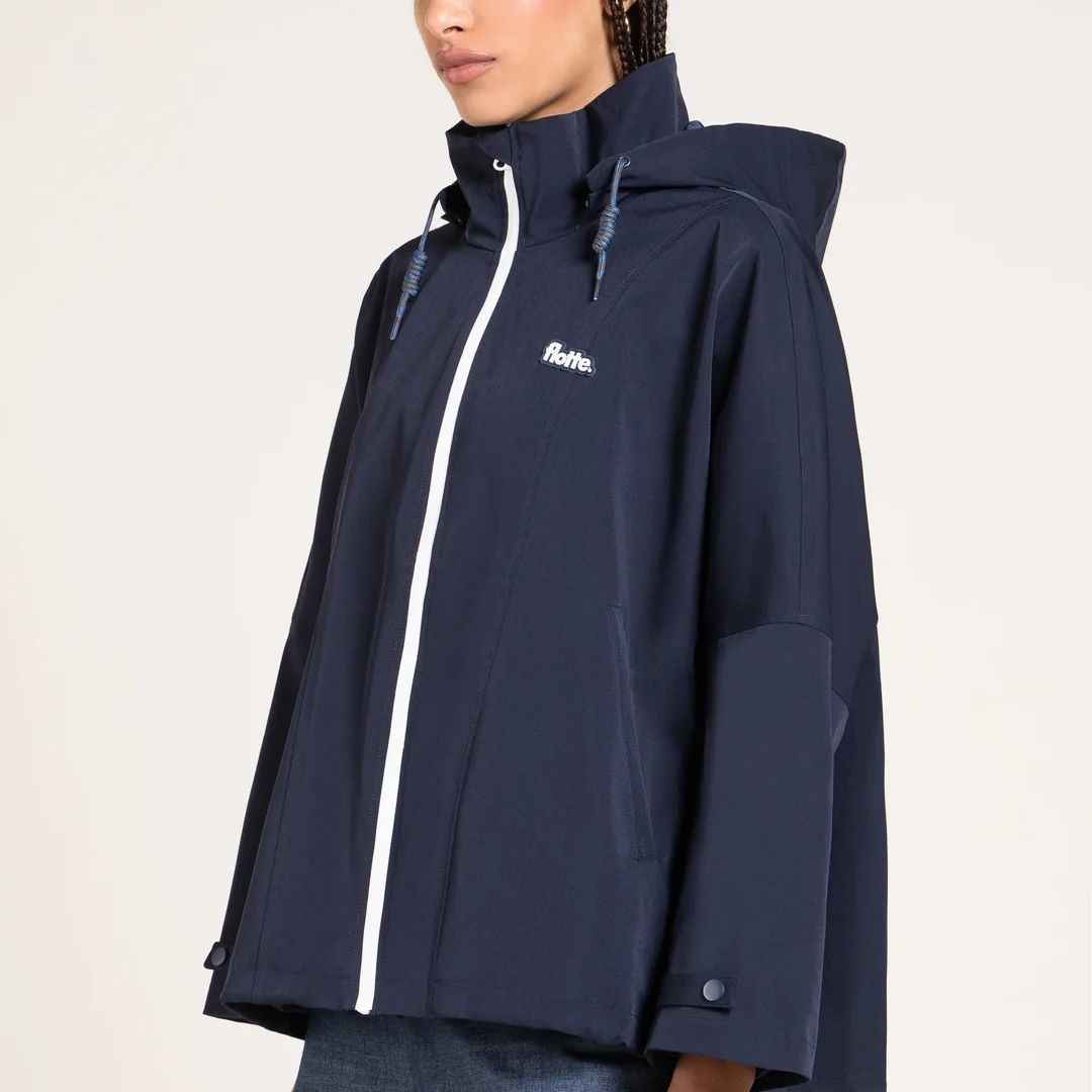 1FL0401-020 [FLOTTE] Lourmel - Waterproof Cape Indigo #26016 (EU)