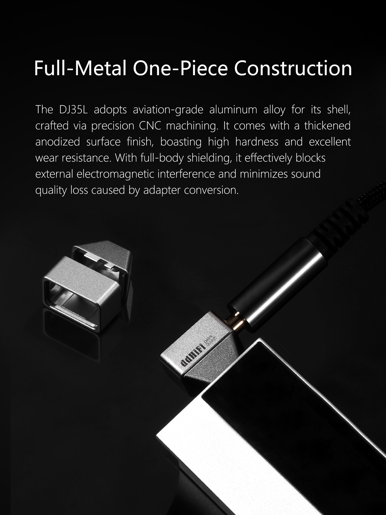 ddHiFi DJ35L 3.5母轉3.5公轉彎插頭