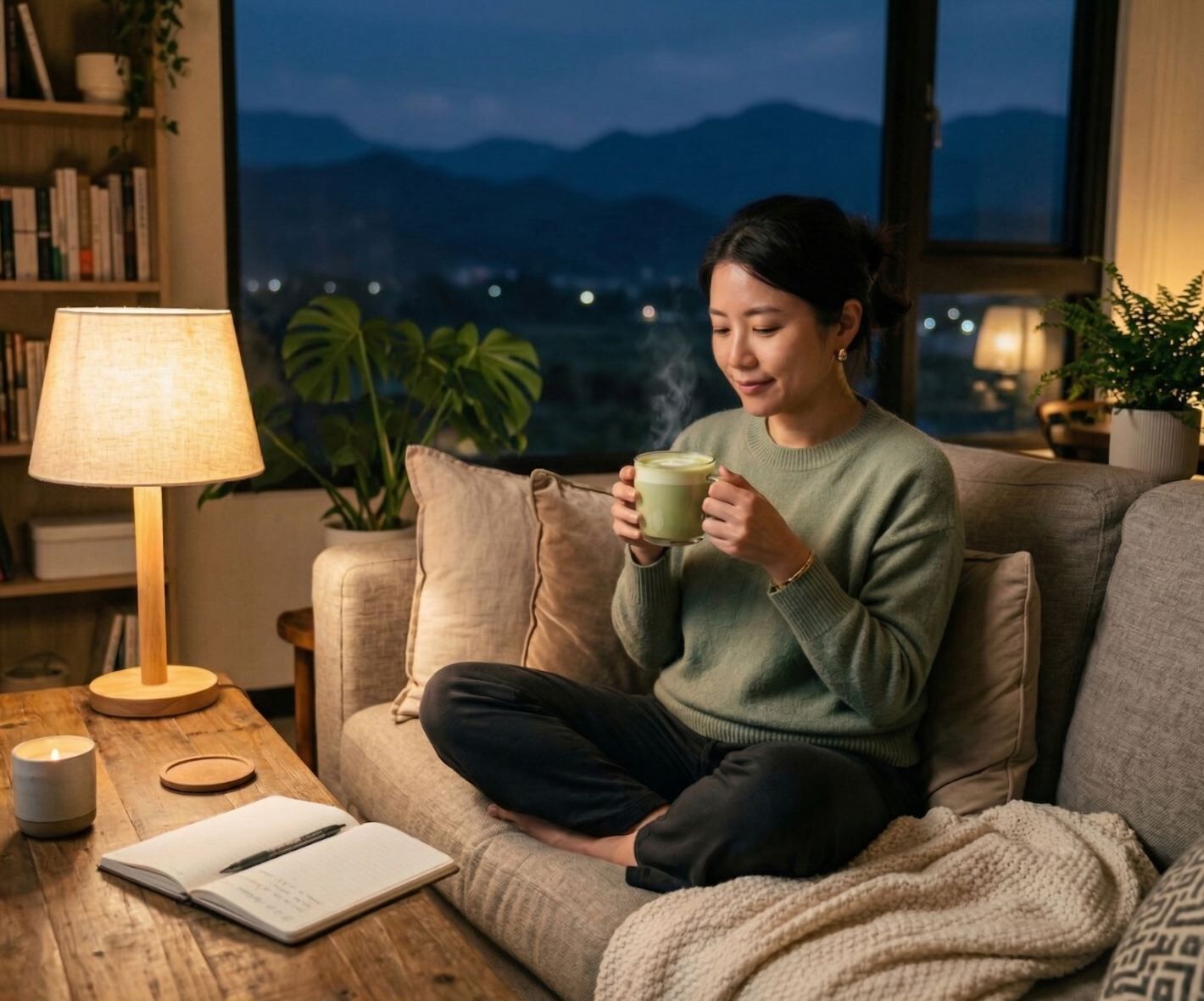 綠拿鐵晚上喝？影響睡眠嗎？怎麼喝更好，配方一次搞懂