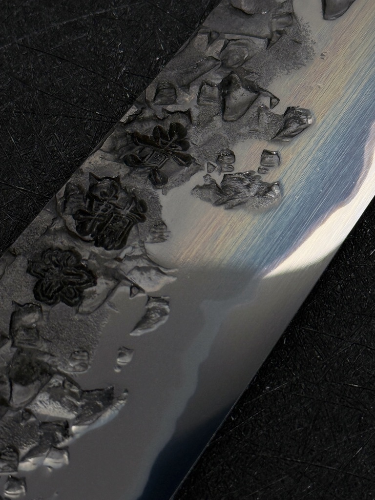 貴輔 x 新国 青一 黑打 槌目 鏡霞研 切付牛引