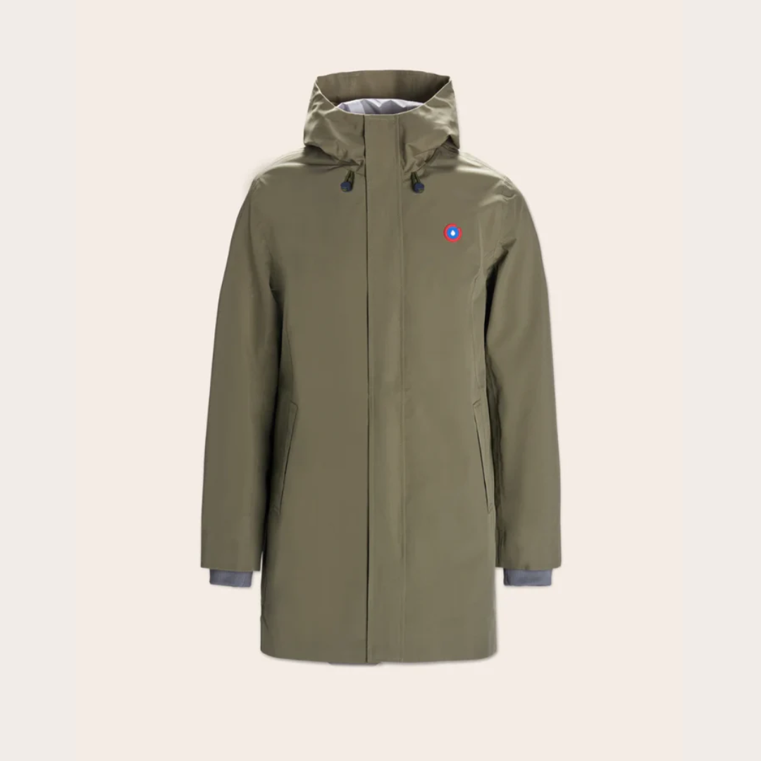 1FL0401-049 [FLOTTE] Beaubourg - Waterproof Parka Kaki #24021 (EU)