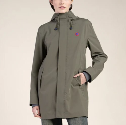 1FL0401-049 [FLOTTE] Beaubourg - Waterproof Parka Kaki #24021 (EU)