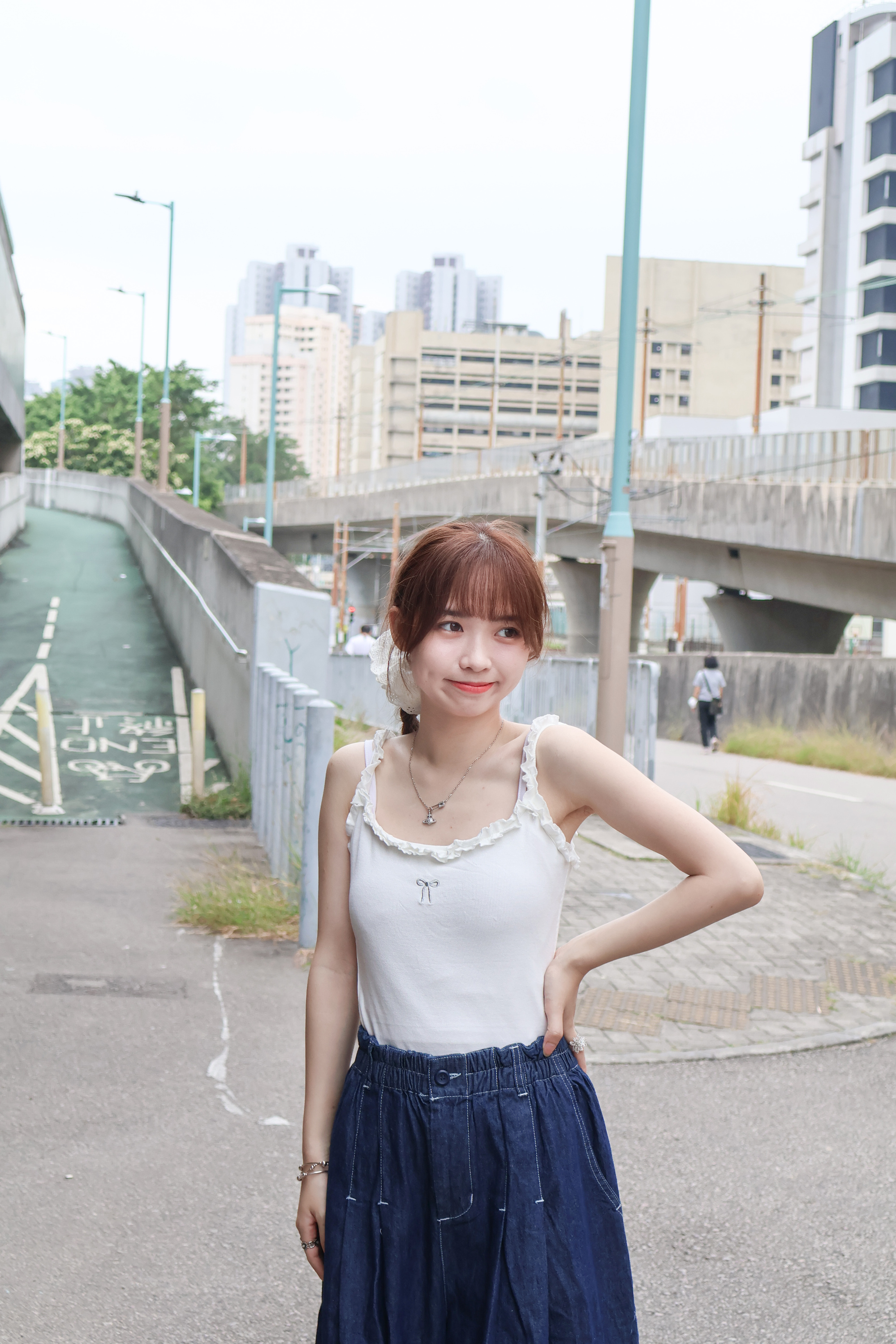 捲捲邊蝴蝶結小背心 · 4色入