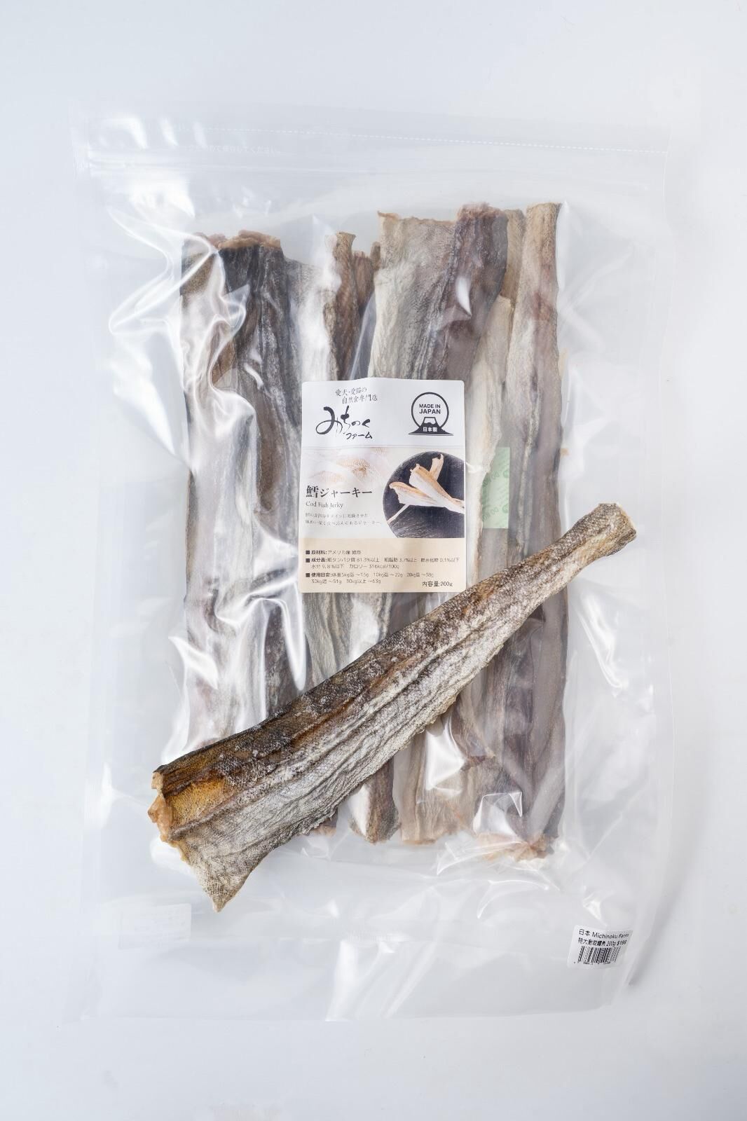 Michinoku Farm 特大耐咬鱈魚 200g