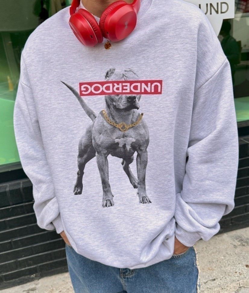 英文字圖案衛衣 HD-069T