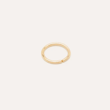 1YA0326-388 [YAY PARIS] Piercing Ring 750‰ Gold 8mm #24SSC-390siesJ00 (EU)