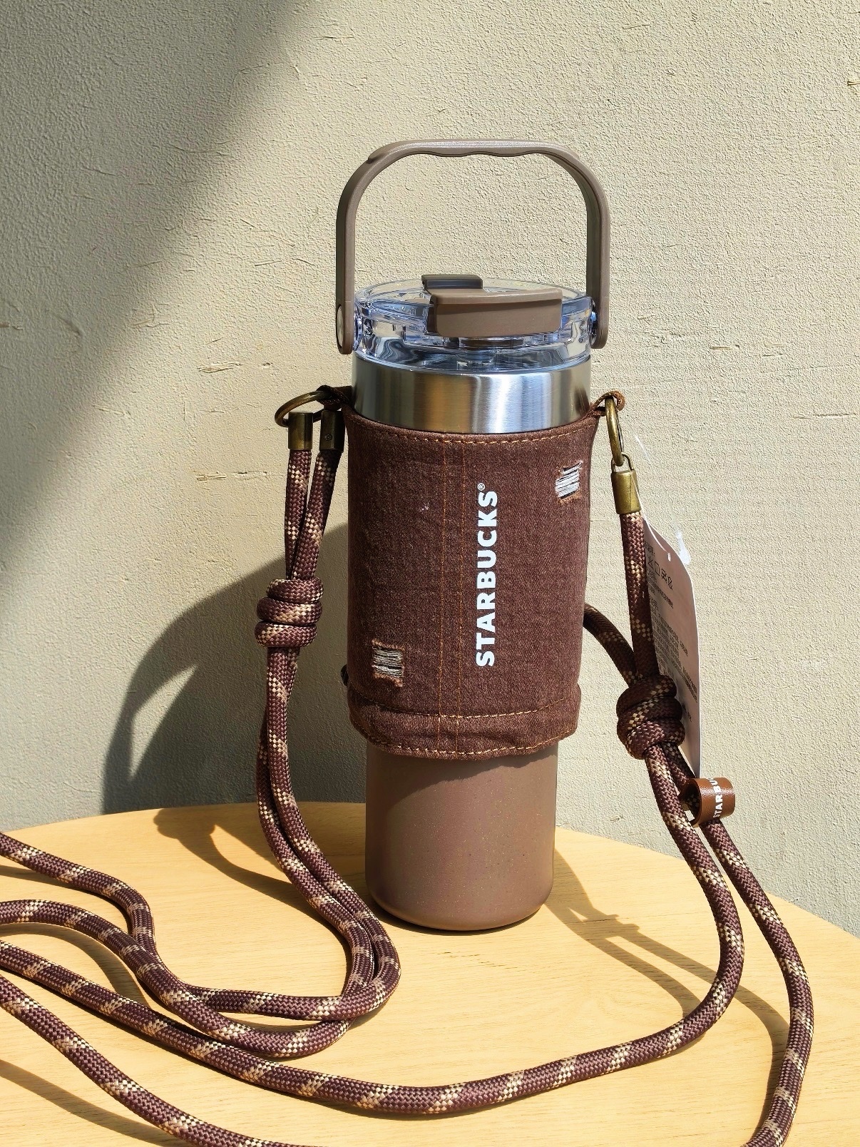 （預購） Starbucks 星巴克 咖韵新生系列 手提保溫杯 ‼️附杯套