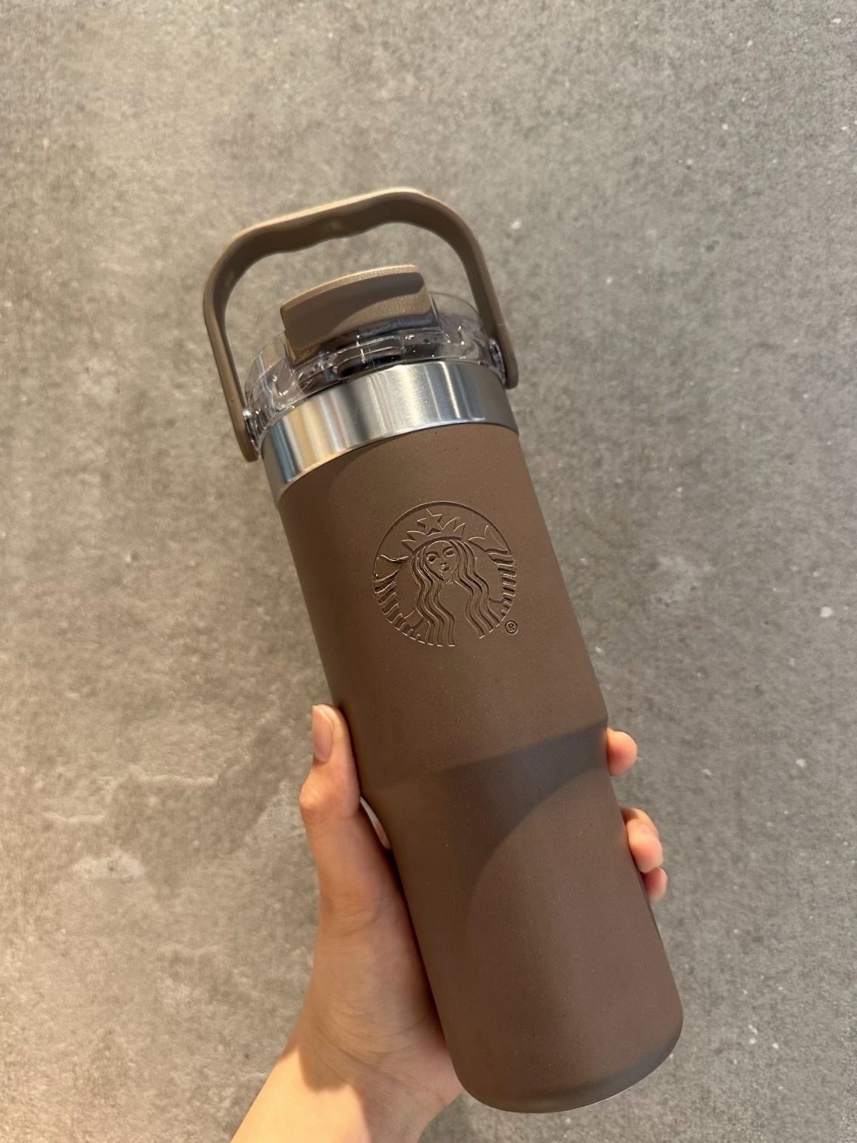 （預購） Starbucks 星巴克 咖韵新生系列 手提保溫杯 ‼️附杯套