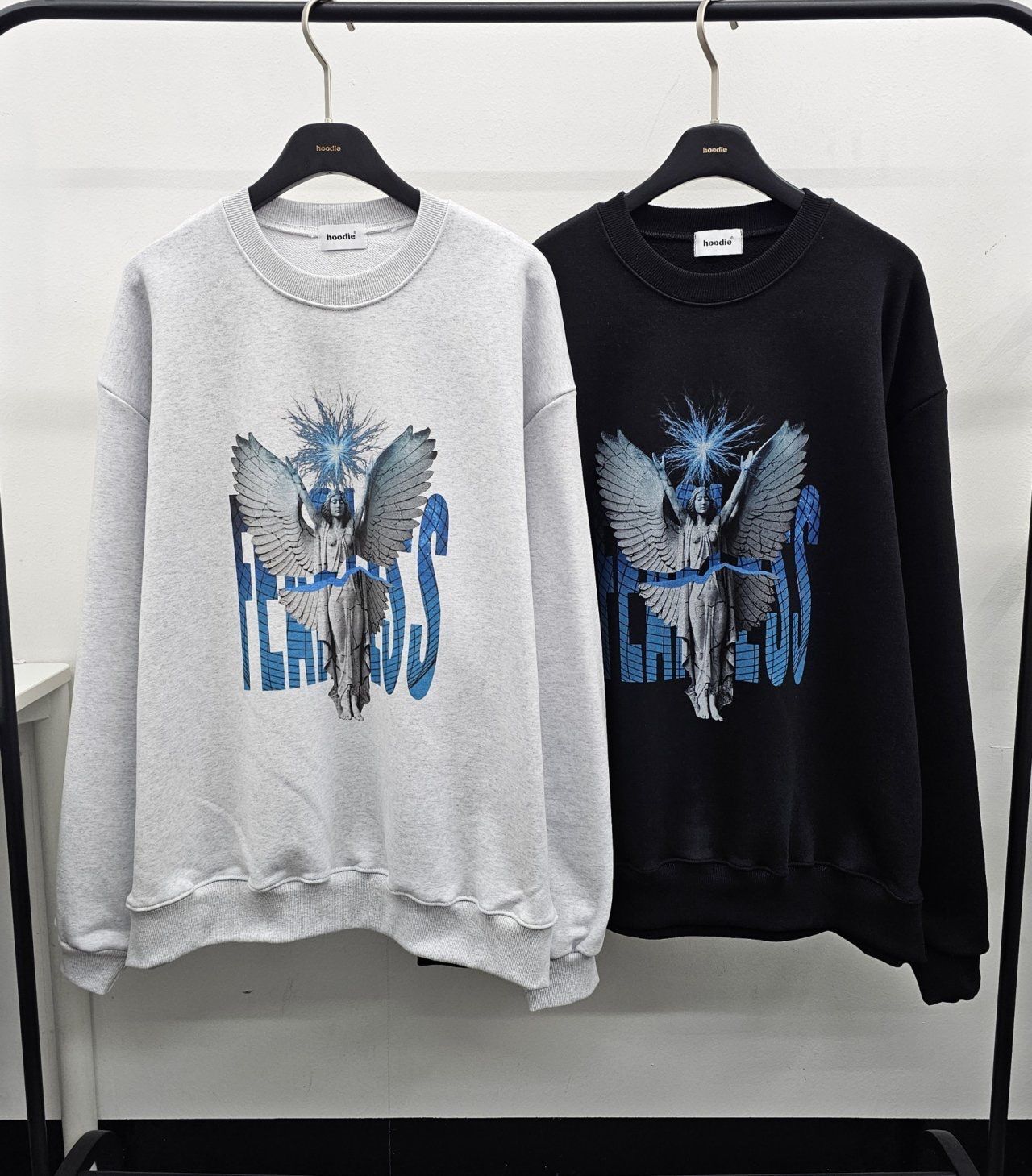 英文字圖案衛衣 HD-070T