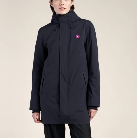 1FL0401-050 [FLOTTE] Beaubourg - Waterproof Parka Black #24021 (EU)