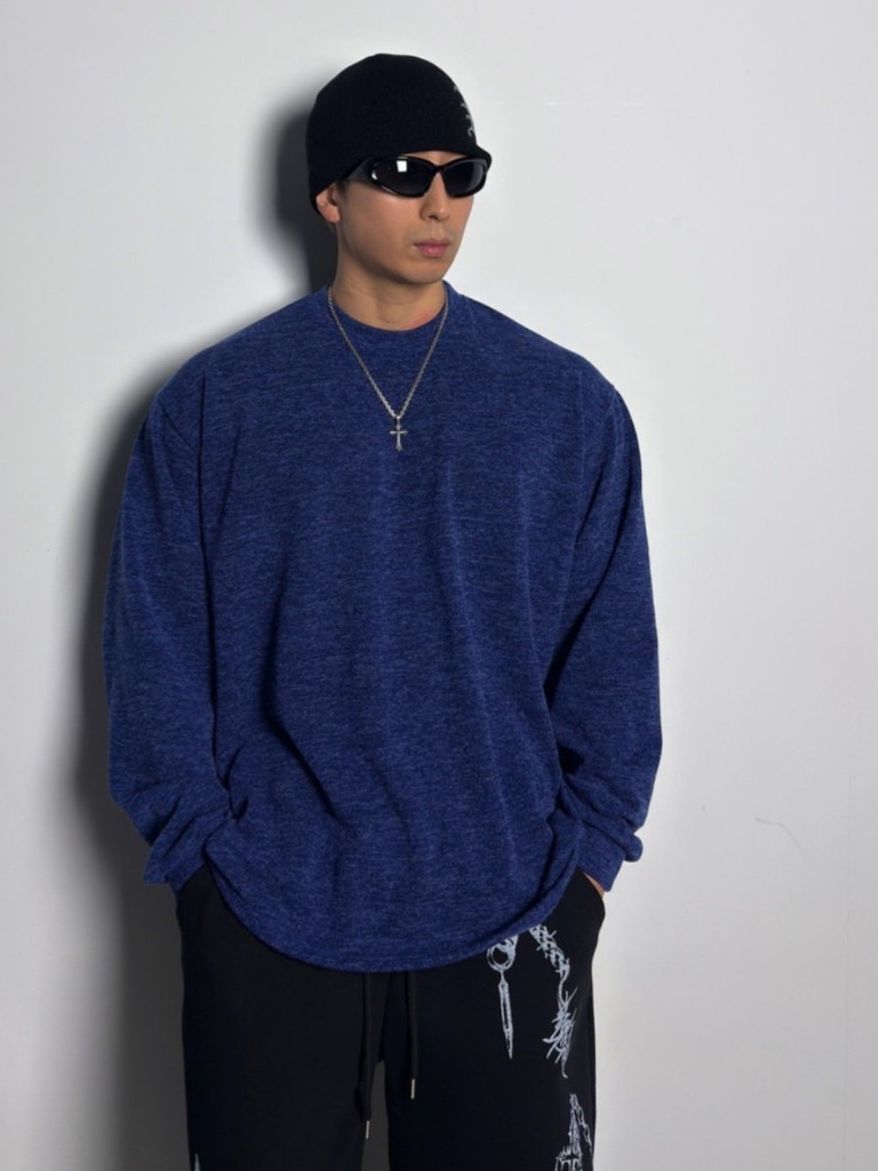 淨色長袖衫 HD-071T