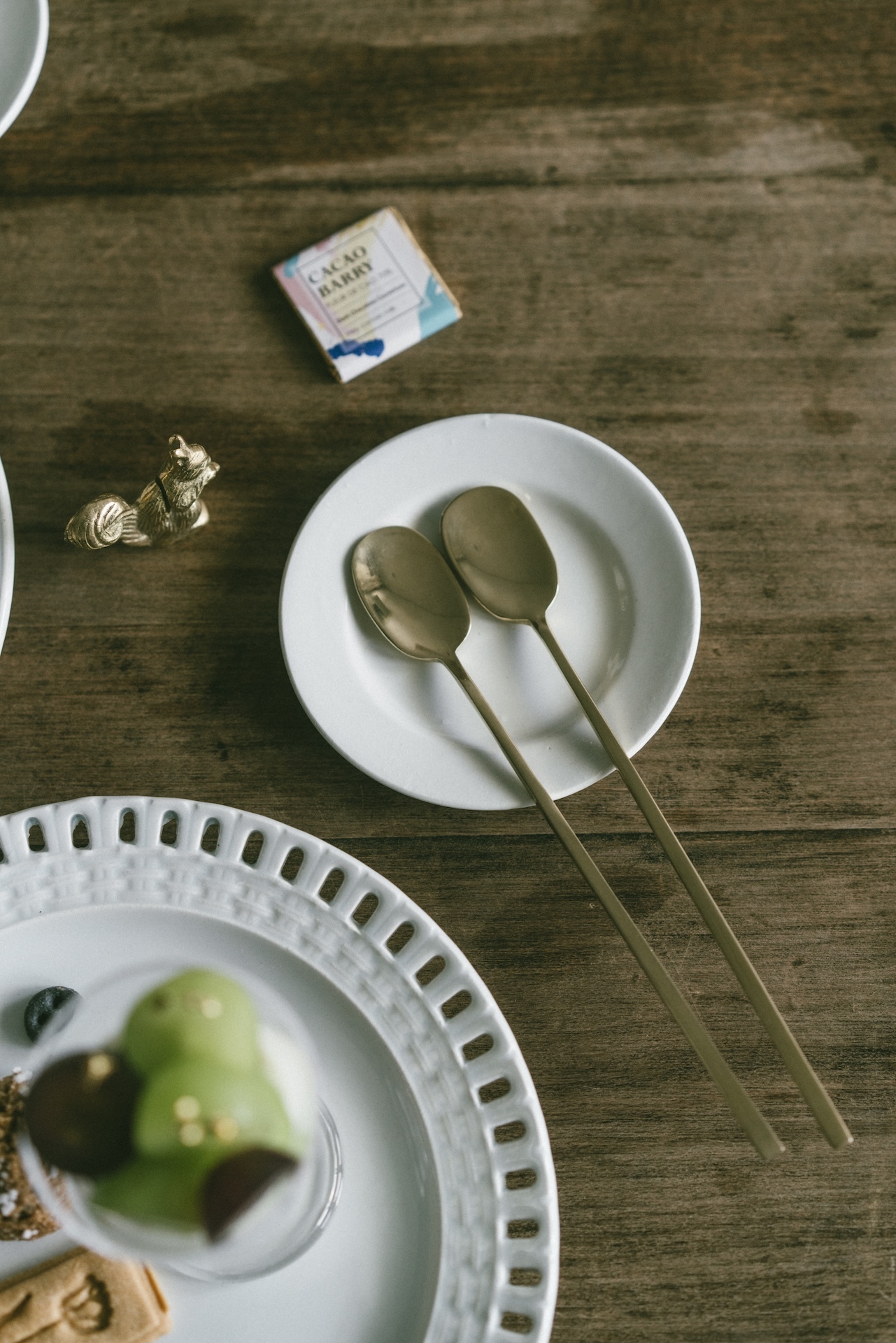 志成販売印度手工製黃銅點心攪拌匙